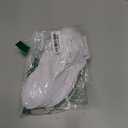 ACCFOD Womens Ankle Socks Athletic Running Low Cut Socks With Tab 6 Pairs (9-11, White)