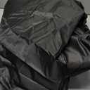 Car Cover Protector Waterproof Car Half Body Sun Shade Cover Shield Snow Dust Protector - Size XL (Black)