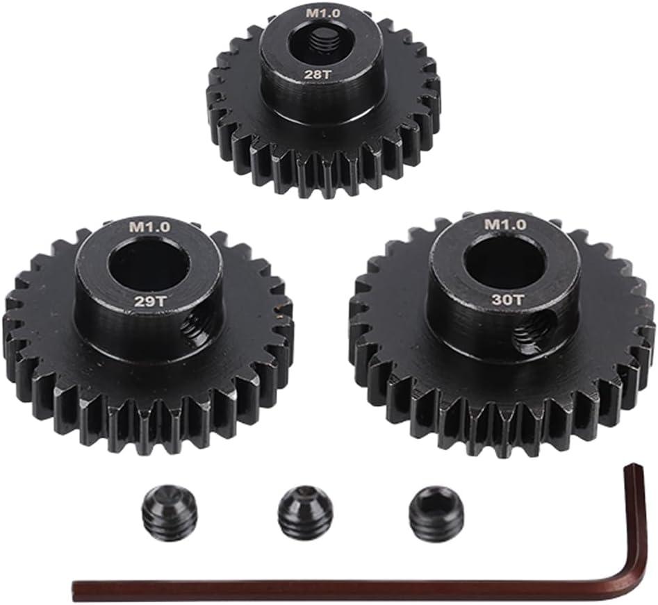M1 Steel Motor Gears Pinion 8MM 28T 29T 30T for 1/5 X-MAXX RC Model Car Buggy Truck Parts