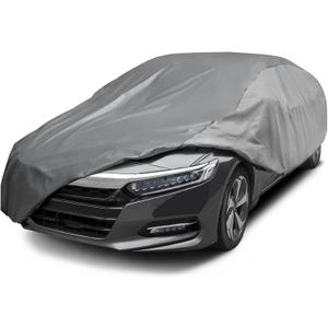 XCAR Ultra Light Waterproof Car Cover for Automobiles All Weather Protection, Windproof & Breathable, Fits Sedan Up to 200"
