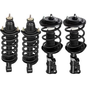 AUTOMUTO Strut Spring Assembly Front and Rear Pair Shock Struts Coil Springsr Fit 2002-2006 for Honda CR-V 4WD AWD FWD