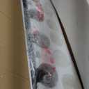 LOUSACE Bathroom Lighting Fixture Over Mirror, 6 Light Bathroom Vanity Lights Matte Black with Opal White Glass Shades, E26 Bulb Base, Wall Sconces Vanity Lighting Fixtures for Bathroom Living Room