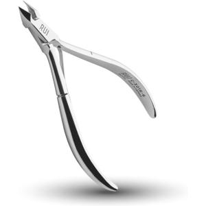 Rui Smiths Carbon Steel Cuticle Nippers - Professional Carbon Steel French Handle - 6mm Jaw, Single Spring