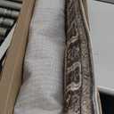 Black 3x10 Washable Runner Rug: 10ft Runners for Hallways Soft Non Slip Kitchen Rugs for Bedroom Bathroom Entryway - Stain Resistant Vintage Floral Carpet (Dark Black Gray, 3X10)