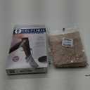 Truform Sheer Compression Stockings, 15-20 mmHg, Women's Knee High Length, Open Toe, 20 Denier, Medium