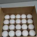 Unscented All Natural Pure Organic Vegan Dye Free Soy Wax 2 inches x 3.8 inches Pillar Candle set of 20