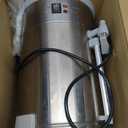 SYBO SR-CP-100B Commercial Grade Stainless Steel Percolate Coffee Maker Hot Water Urn for Catering, 100-Cup 16 L, Grey (EXP 08/04/26)