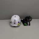 GREEN DEVIL Safety Hard Hat with Tinted & Clear Visor Vented Construction Helmet Cascos de Construccion ABS Work hardhats for Men (White with Clear built-in visor and Smoke outside Visor)