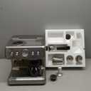 Espresso Machine with Built-in Grinder,Professional 15 Bar Espresso Maker with Milk Frother Steam Wand,Stainless Steel Espresso Coffee Machine with Removable Water Tank for Cappuccino, Latte