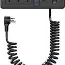 Furniture Drawer Outlet Kit, 65W USB C Recessed Power Strip with 4 Outlets & 4 USB Ports,Hidden Charging Station for Home Office 6 FT