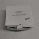 Shampoo and Conditioner Dispenser Set of 3 for Wall Mount,16.9 fl oz Drill Free Shower Soap Bottles with Labels,Refillable Body Wash Dispensers for Bathroom Decor (White Bottles + Gold Pumps)