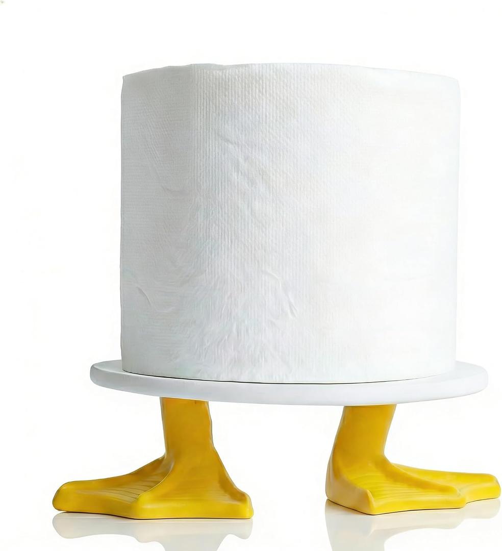 Duck Feet Toilet Paper Holder Cute Paper Towel Holder Funny Bathroom Decor