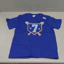 Baseball 7 Year Old Ice Cream Drip 7th Birthday Boy Number 7 T-Shirt (Small, Royal Blue)