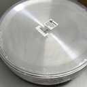 Uniware Heave Duty Aluminum Calderon/Pot with Aluminum Lid Cover, Silver (28.5 QT)