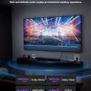 2 x 8K HDMI Cable 6FT,48Gbps High Speed HDMI 2.1 Cables Braided Nylon Cord, 4K@144Hz/120Hz 8K@60Hz eARC HDR10 DTS:X HDCP 2.2 & 2.3 Compatible with PS5/Xbox/Blu-ray/TV/HDTV/Projector/Monitor