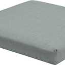 Arden Foam Outdoor Dining Seat Cushion Kit, 30x30, Made with ProFoam, Rain-Proof, Fade Resistant, Stone Grey Leala