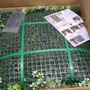 20"x20" (6 Pieces) Artificial Boxwood Greenery Grass Wall Panels
