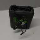 Slime 40060 Tire Inflator, Compact, Portable Car Air Compressor, Analog, Quick Connect Air Hose, Flat Tire Puncture Repair, 12V, 10 min inflation