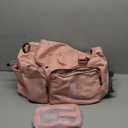 Monogram Duffle Bag Women Girls Gift: Initial Overnight bags, Dance Cheer bag Sports for Girl, Kid Gymnastics Bags, Birthday Gifts for Women Girls Kids Teens Mom Teacher (ink)