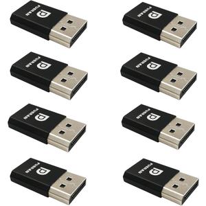 DP - DisplayPort Display Emulator EDID Emulator Plug 2K (fit Headless 2560x1600@30Hz) 4K 4096x2160@60Hz Display Port Dummy Plug - DisplayPort Compatible (2K-2560x1600@30Hz-8P)