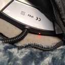 Heated Cat Beds for Indoor Cats Warming Cat Beds Super Soft Machine Washable Thermo Kitty Electric Heating Bed 19 Inches Round (Light-Grey)