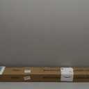 1 1/8 Inch Diameter Curtain Rods 72 to 144 Inches(6-12ft), Telescoping Heavy Duty Large Drapery Rod with Adjustable Aluminum Alloy Bracket, Solid End Caps for Windows Patio Decoration, Brushed Nickel