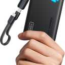 INIU Portable Charger, Ultra Slim 45W Fast Charging with Attached USB C Cable, Flight-Safe 10000mAh PD Power Bank Battery Pack, Travel Essential Phone Powerbank for iPhone 17 16 Samsung S25 Google etc