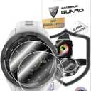 IPG for Garmin Approach S70 SmartWatch Hydrogel Screen Protector (2 Units) Invisible HD Clear Film Anti Scratch Guard-Smooth/Self-Healing/Bubble (Approach S70, 42 mm)