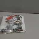 XCHI Cardinal Birds Winter Pine Tree Tablecloth Rectangle Christmas Table Cloth Washable Table Covers for Indoor Dining Home Party Xmas Decorations 60x84 Inch