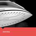 BLACK+DECKER Light N Easy Compact Steam Iron, IR1020S, Stainless Steel Soleplate, Spray Mist, Anti-Drip, Auto Shutoff