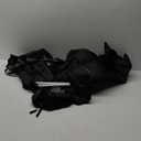 CAR PASS Leather Car Seat Covers Full Set with Waterproof Car Floor Mats,Airbag Compatible,Automotive Interior Covers for Cars Sedans,Trucks,Vans,SUV with Car Carpet Mats(Black and Red)