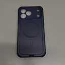 ESR for iPhone 17 Pro Max Phone Case, 7X Military-Grade Drop Protection, Shock-Absorbing Rugged Cover with Camera Control Button, MagSafe Accessories Compatible, Cyber Series, Navy Blue