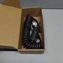 7 Pin to 6 Pin Trailer Adapter  Coiled Trailer Cord (Stretches to 10ft)  7 Wire to 6 Wire Coiled Tow Cable with Female Socket & Mounting Bracket