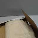 BONZER Waterproof Outdoor Curtains for Patio, Premium Thick Privacy Weatherproof Grommet Outside Curtains for Porch, Pergola, Cabana, 1 Panel, 54W x 84L inch, Cream