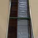 Beauty4U Arched Full Length Mirror, Standing or Leaning, Bedroom Dressing Mirror with Gold Aluminum Alloy Frame, 65" x 24"