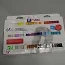 STAEDTLER FIMO Soft Polymer Clay - Oven Bake Clay for Jewelry, Sculpting, Crafting, 66 Pieces, Assorted Colors, 8023 C66-1