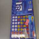 EastPoint Oversized Connect 4 Lawn Game, Oversized Edition, Blue, 42 Pieces