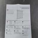 DEZ FURNISHINGS Cordless 2" Signature Faux Wood Blind, 70" W x 64" H, Embossed White