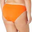 Amazon Essentials Womens Classic Bikini Swimsuit Bottom (Large, Orange)