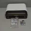 Paper Towel Dispenser,Large Capacity Wall Mount Tissue Dispensers with Smart Lock, Used for Kitchen and Bathroom 200+ Sheets White Toilet Paper Holders