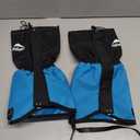 Waterproof Hiking Gaiters, Outdoor Snow Boot Gaiters (Medium, Blue)