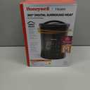 Honeywell HHF370B 360 Digital Surround Fan Forced Heater, Black