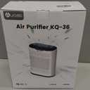 Air Purifiers for Home Large Room Cover 2,100 Ft,Home Air Purifier with Air Quality Monitor & Aromatherapy,Auto H13 Air Purifier Removes Pets Hair Dust Smoke Odor,with 7 Colors Light(White)