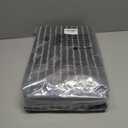 HAMMELI Kitchen Rug Mats Made of 100% Polyester Set of 2 Soft & Anti-Slip and Machine Washable (Dark Grey, 20" x 30" and 20" x 48")