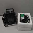 Greenhouse Heater with Thermostat, Auto Temperature Control Kit with Digital Display, Fast Heating, Overheat Protection, for Grow Tent, Greenhouse, Flower Room, Patio, Winter Plants (Black)