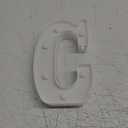 TRONSBOO LED Marquee Sign Light Up Letters, Alphabet Light Up Letters Sign, Battery Powered LED Letter Lights for Night Light, Wedding, Birthday, Party, Christmas or Home Decor (Letter C)