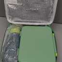 MAISON HUIS Bento Box for Kids with 8 z Soup Thermo, Leak-proof Lunch Food Containers with 5 Compartment, Insulated Lunch Bag & 17oz Stainless Steel Water Bottle for School, Trvael (Green)