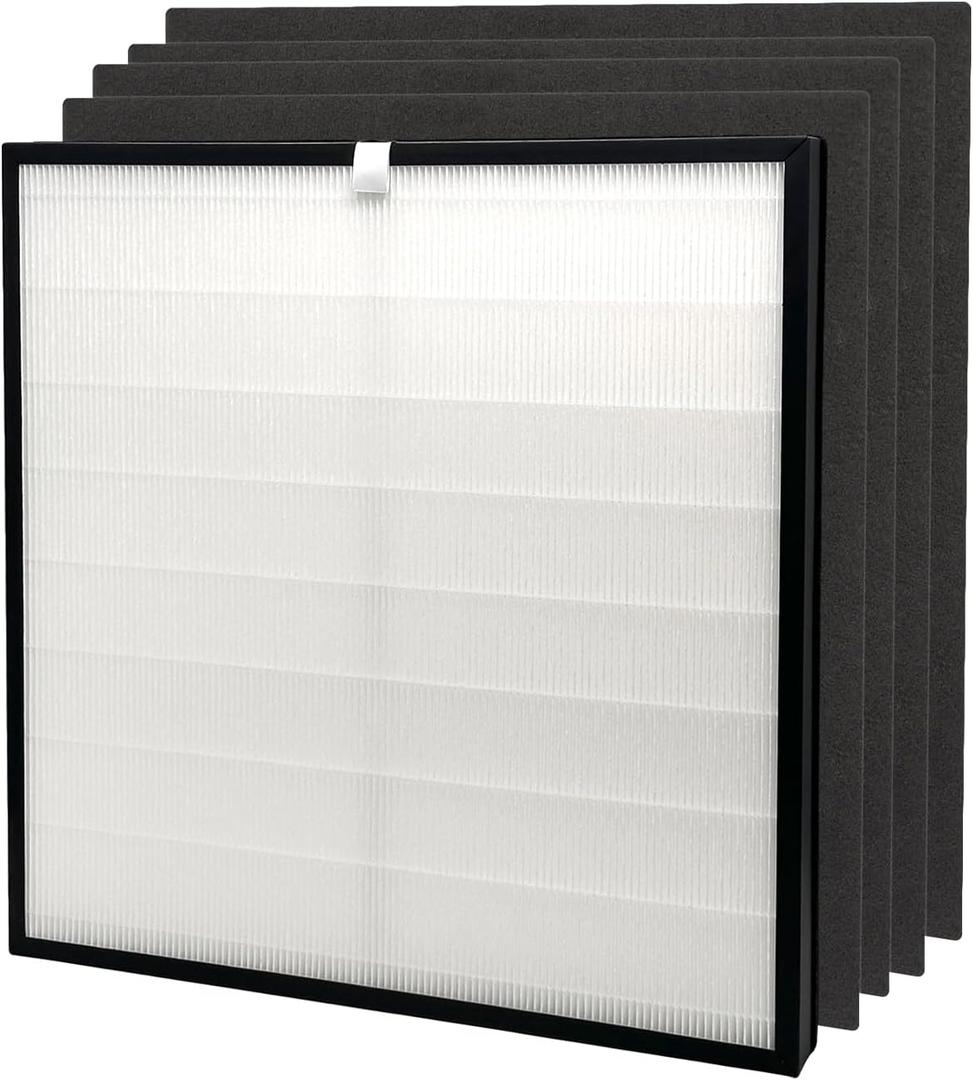 Replacement Filter Compatible with Whirlpool 1183050K & WPPRO2000 Series (WPPRO2000B/WPPRO2000P/WPPRO2000M) Whispure Pro 2000 Air Purifiers, Aftermarket Spare Filter Cartridge