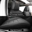 EKR Car Seat Covers Custom for Toyota Sequoia 2023-2026(7 Seats),Full Set