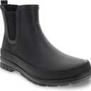 Western Chief Women's Waterproof Chelsea Rain Boot (6, Black)